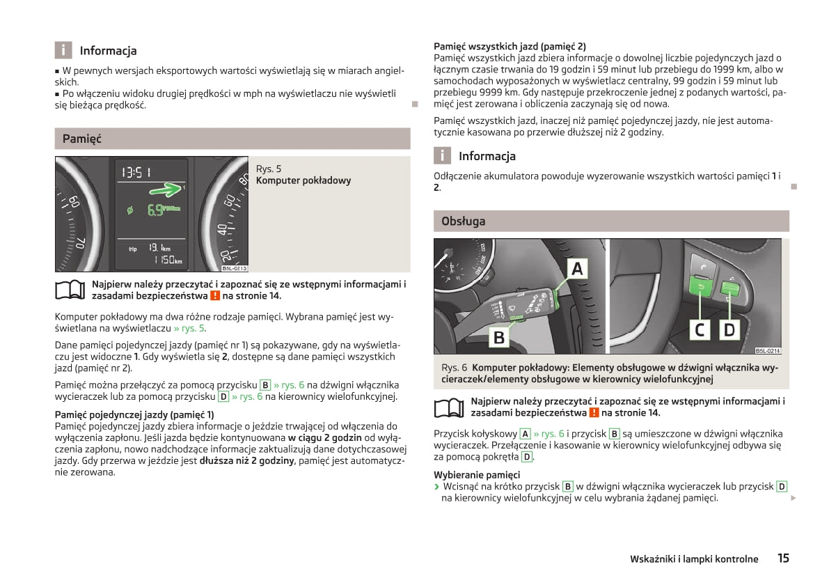 2009-2013 Skoda Yeti Bedienungsanleitung | Polnisch