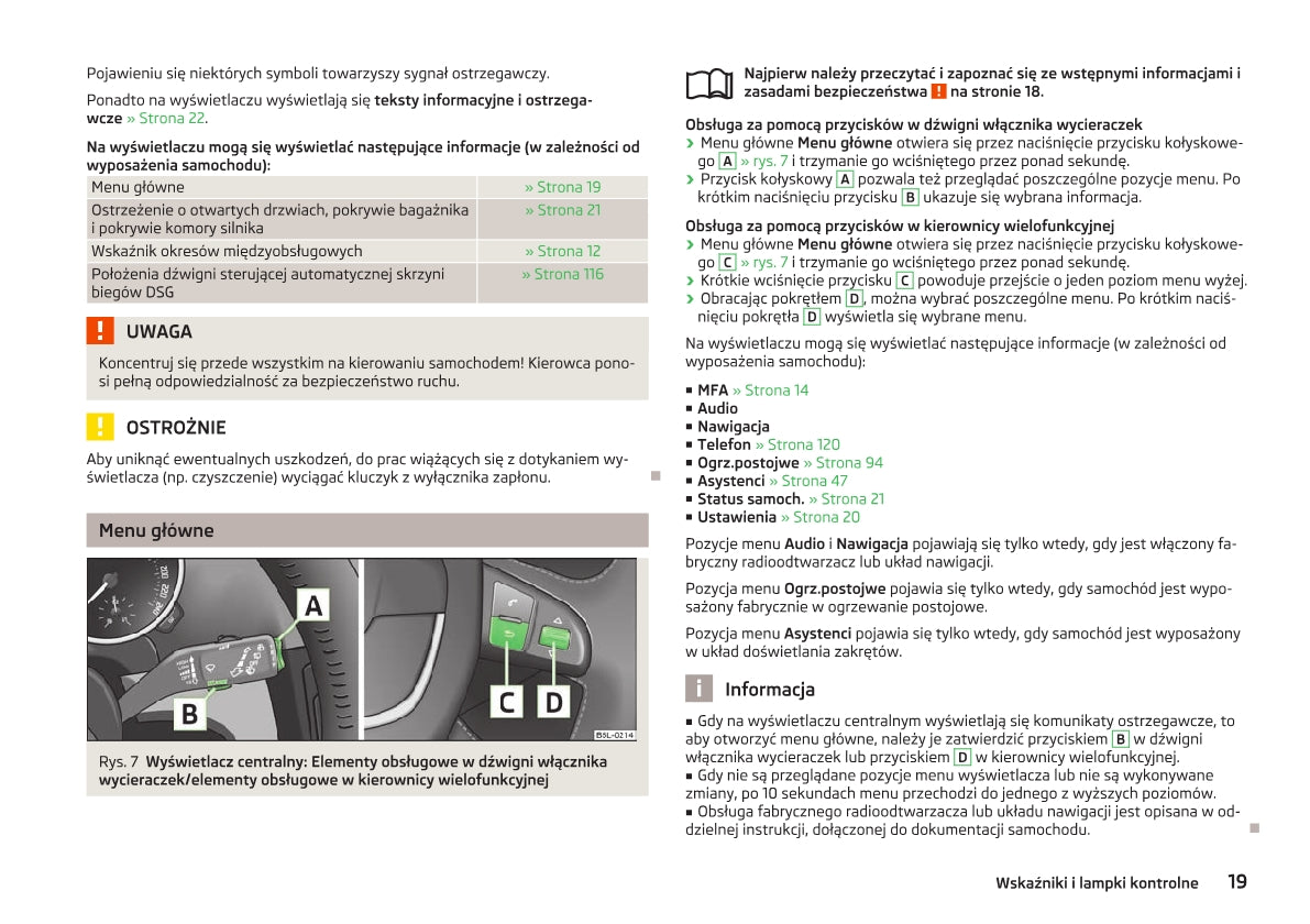 2009-2013 Skoda Yeti Bedienungsanleitung | Polnisch