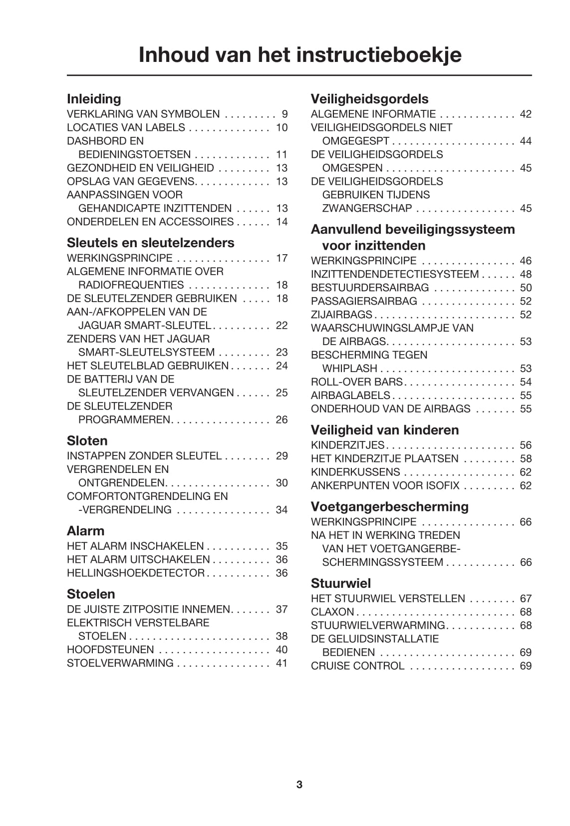 2006-2009 Jaguar XK Bedienungsanleitung | Niederländisch