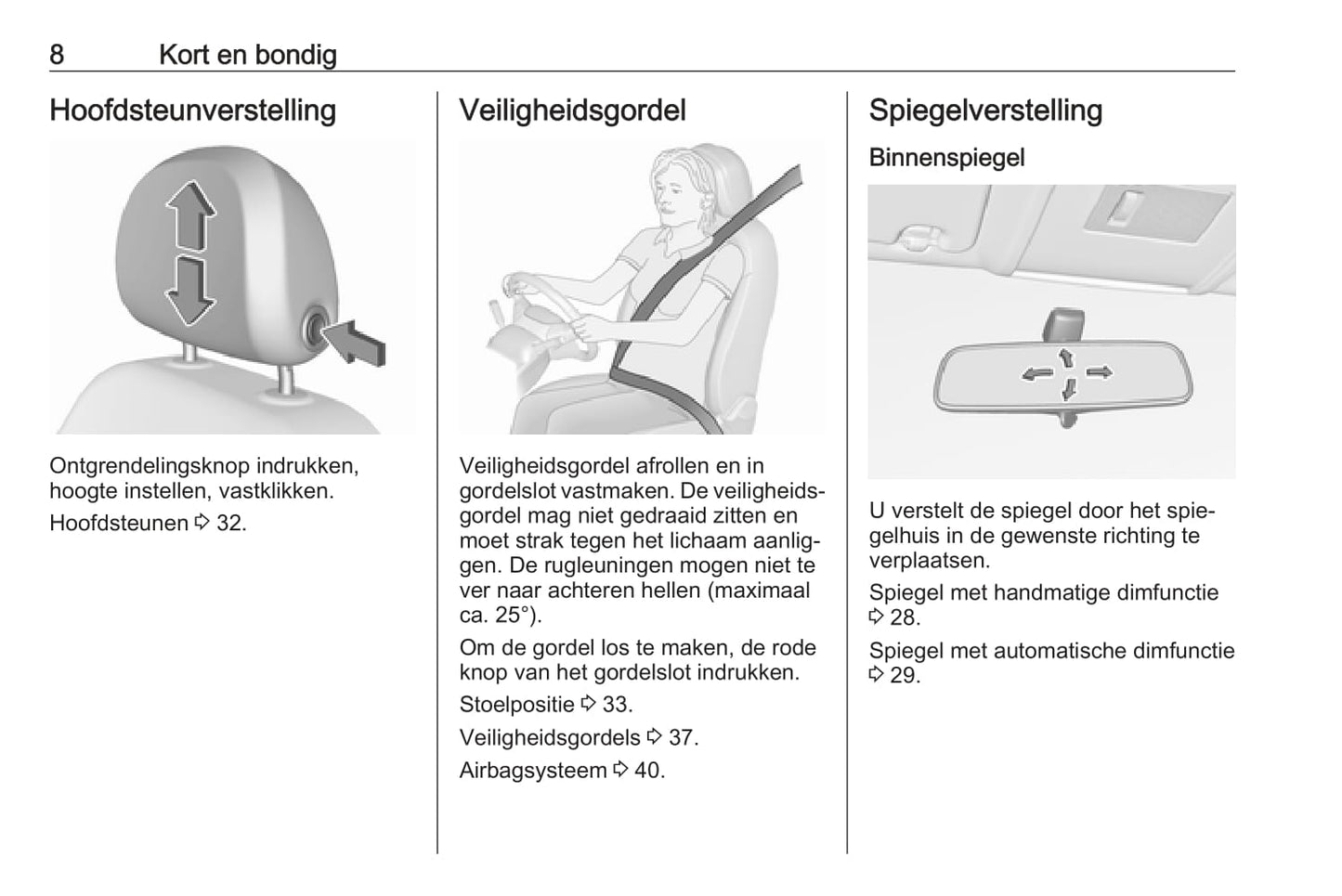 2018-2019 Opel Corsa Bedienungsanleitung | Niederländisch