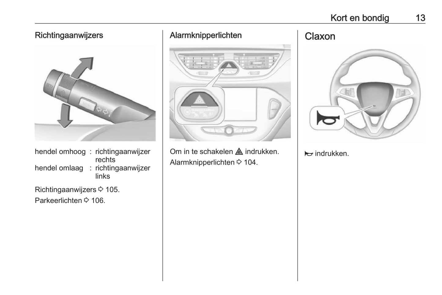 2018-2019 Opel Corsa Bedienungsanleitung | Niederländisch