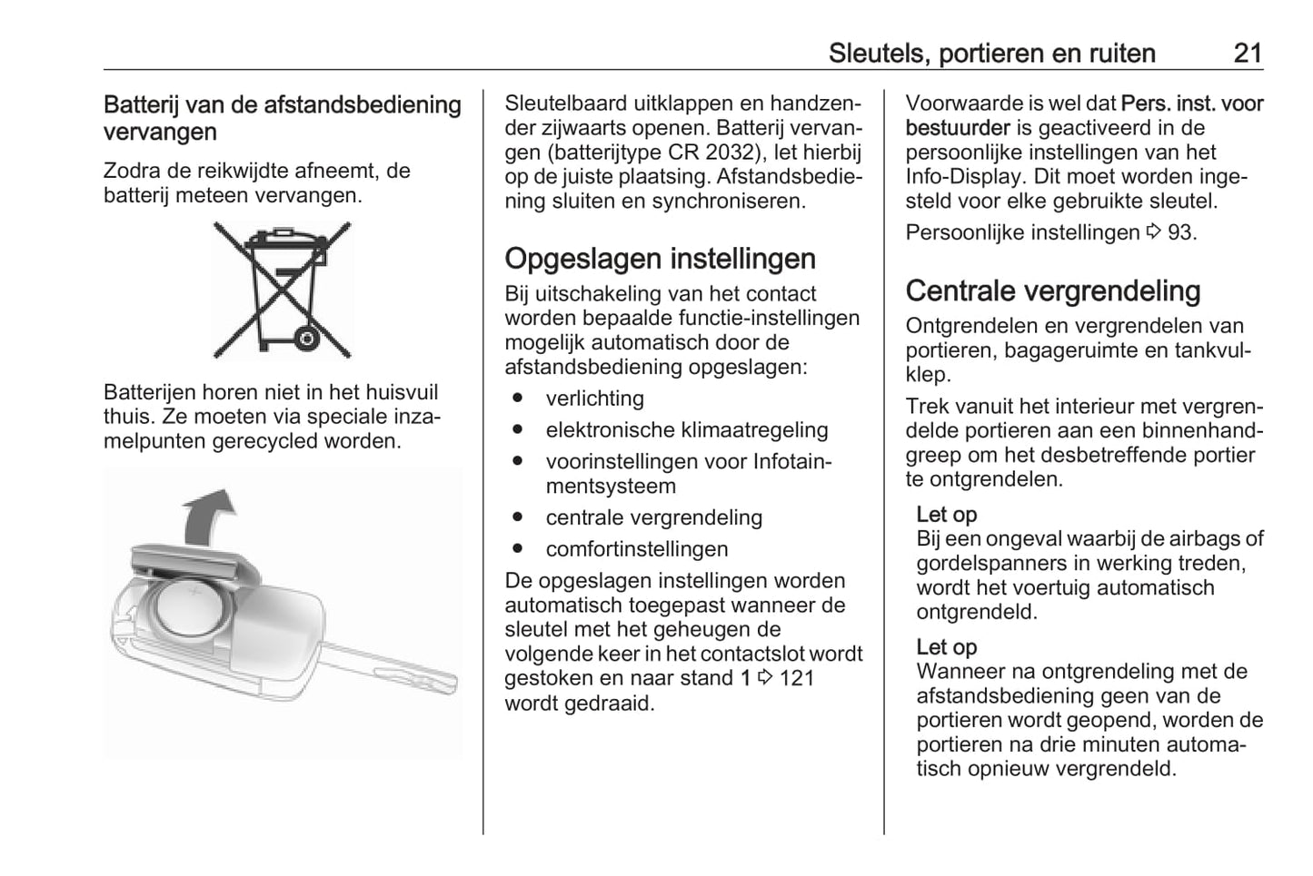 2018-2019 Opel Corsa Bedienungsanleitung | Niederländisch
