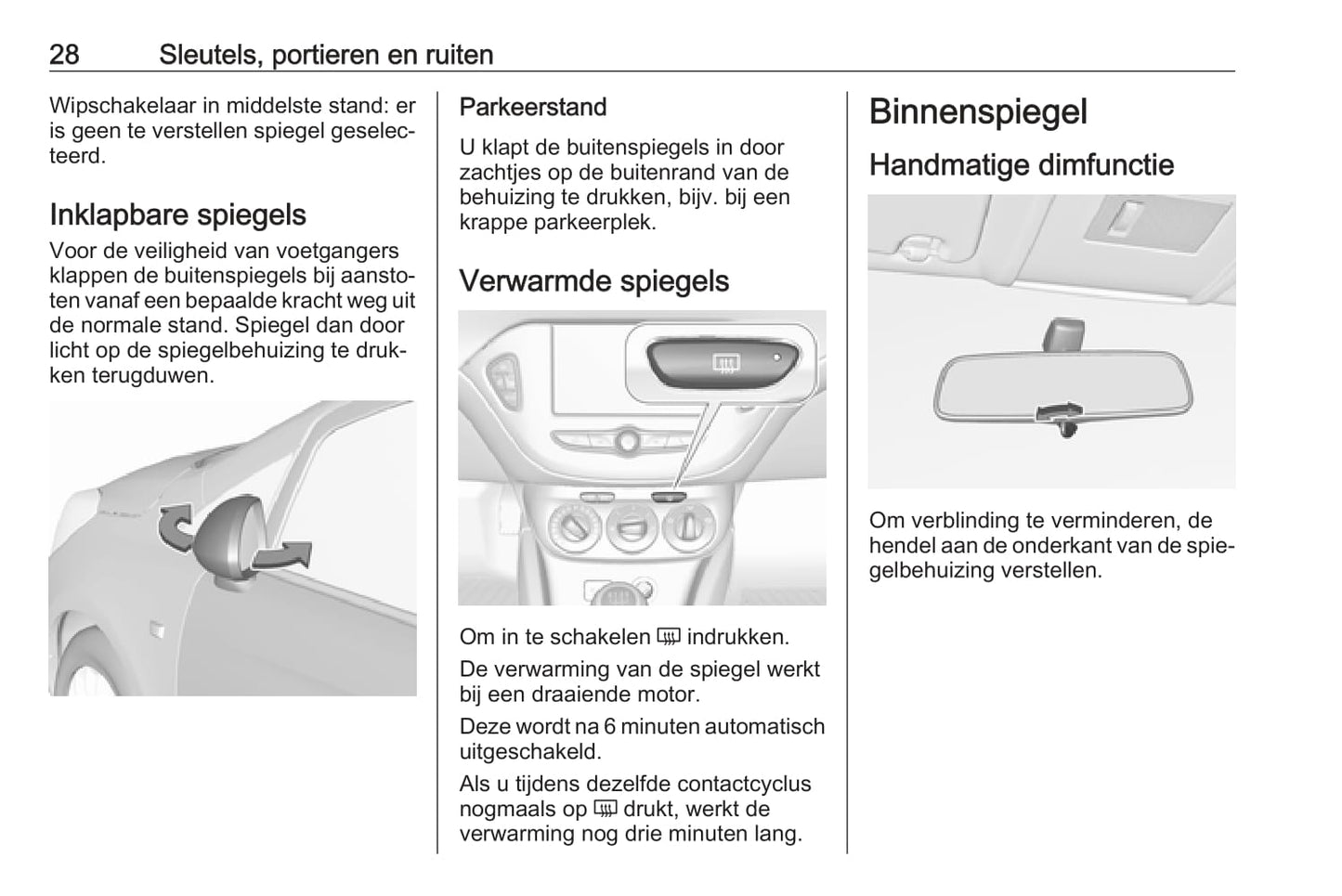 2018-2019 Opel Corsa Bedienungsanleitung | Niederländisch