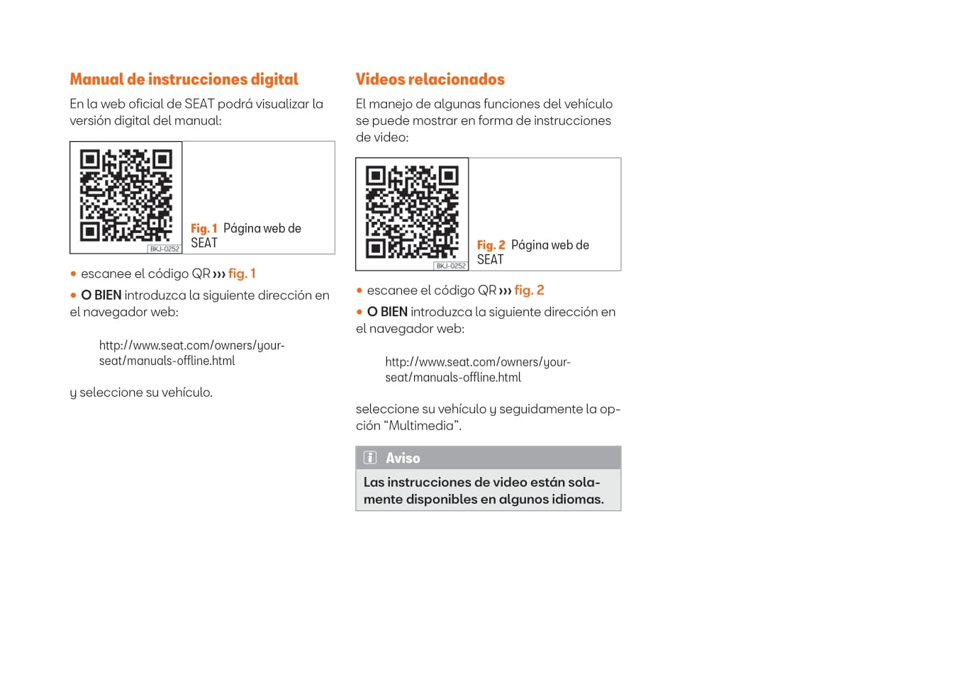 2021-2022 Seat Arona Bedienungsanleitung | Spanisch