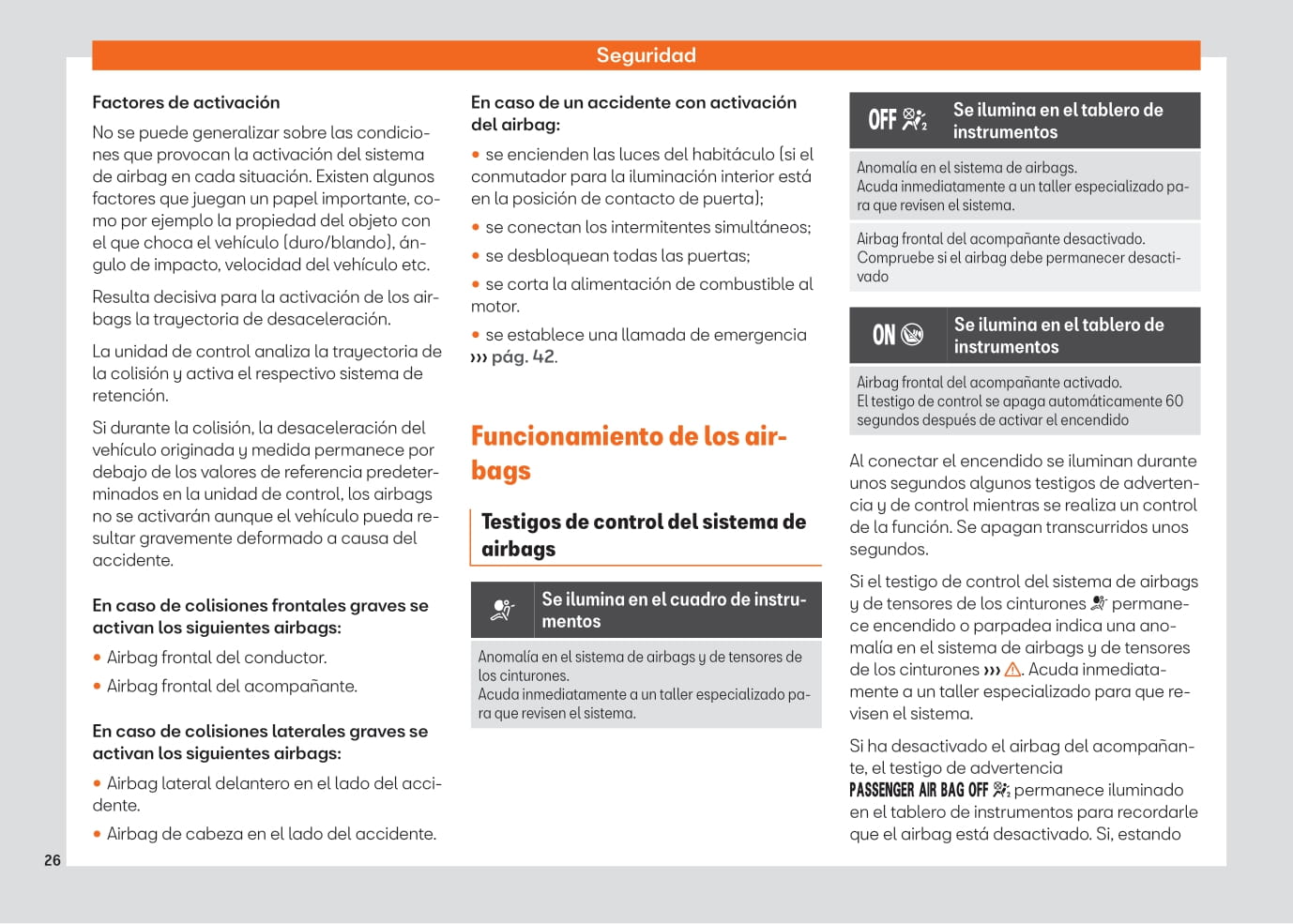2021-2022 Seat Arona Bedienungsanleitung | Spanisch