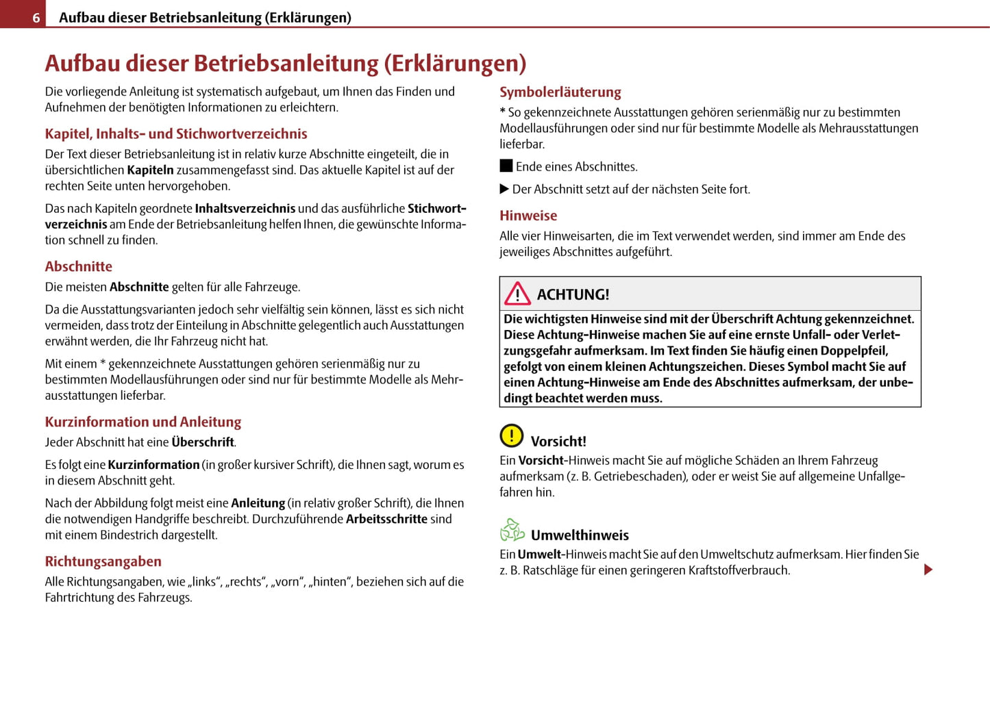 2006-2010 Skoda Roomster Bedienungsanleitung | Deutsch