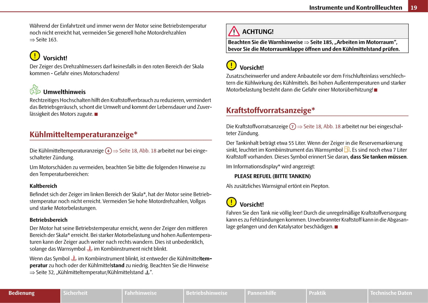 2006-2010 Skoda Roomster Bedienungsanleitung | Deutsch