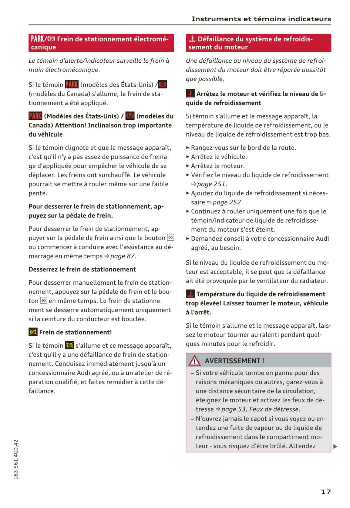 2014-2016 Audi A6/S6 Bedienungsanleitung | Französisch