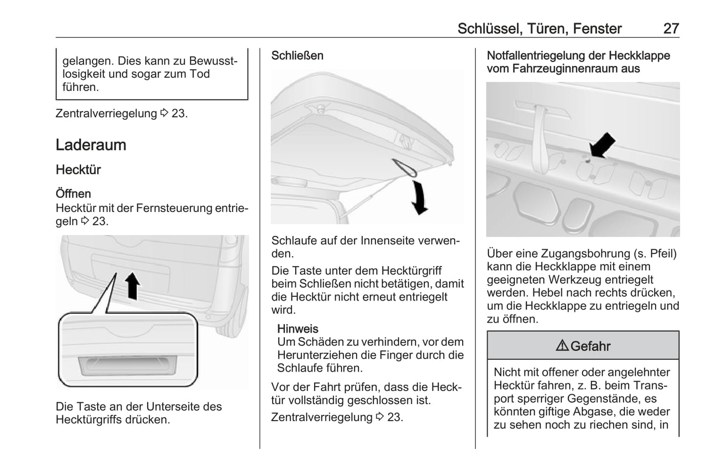 2017-2018 Opel Combo Bedienungsanleitung | Deutsch