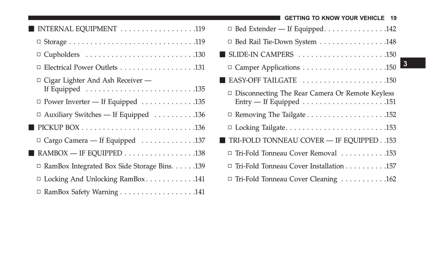 2018 Ram 1500/2500/3500 Owner's Manual | English