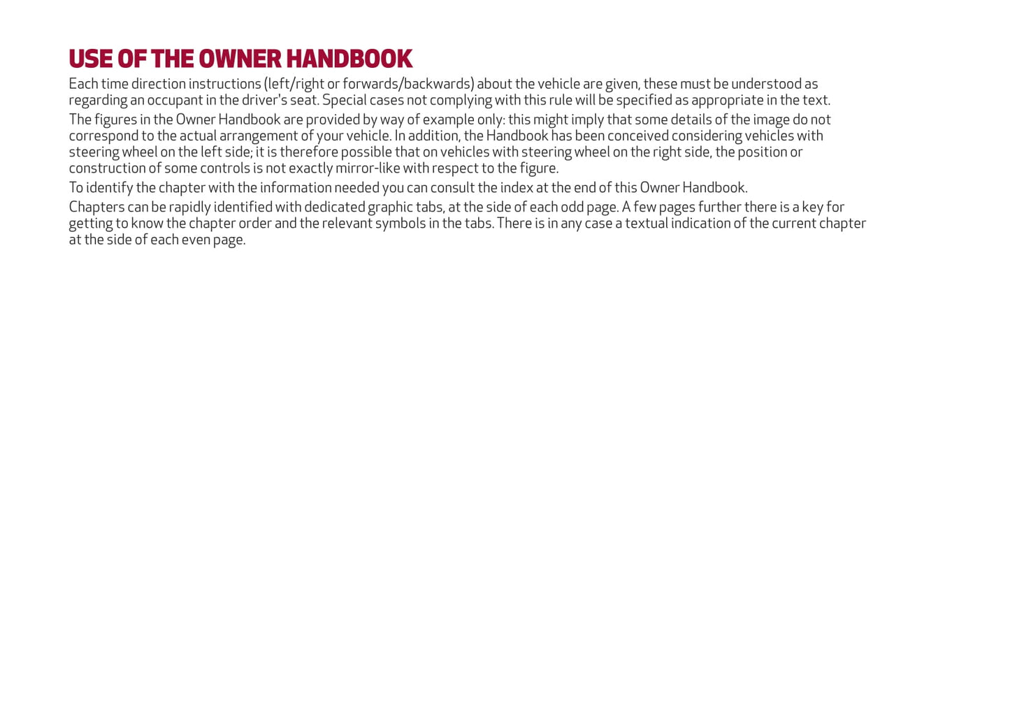 2014-2016 Alfa Romeo Giulietta Owner's Manual | English