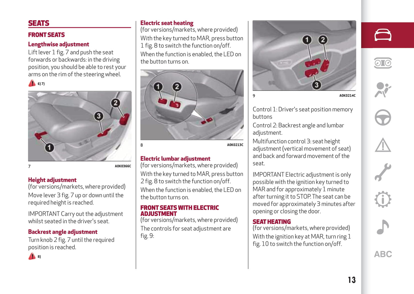 2014-2016 Alfa Romeo Giulietta Owner's Manual | English