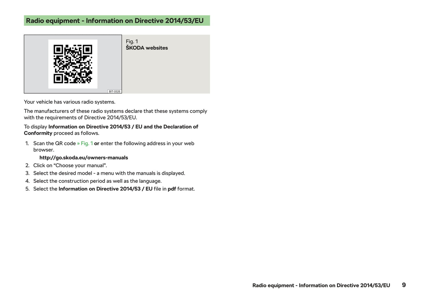 2015-2019 Skoda Superb Bedienungsanleitung | Englisch