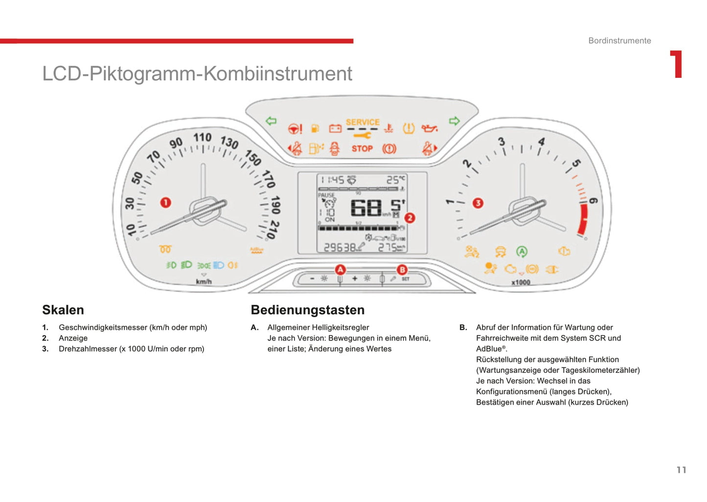 2016-2017 Citroën C3 Bedienungsanleitung | Deutsch