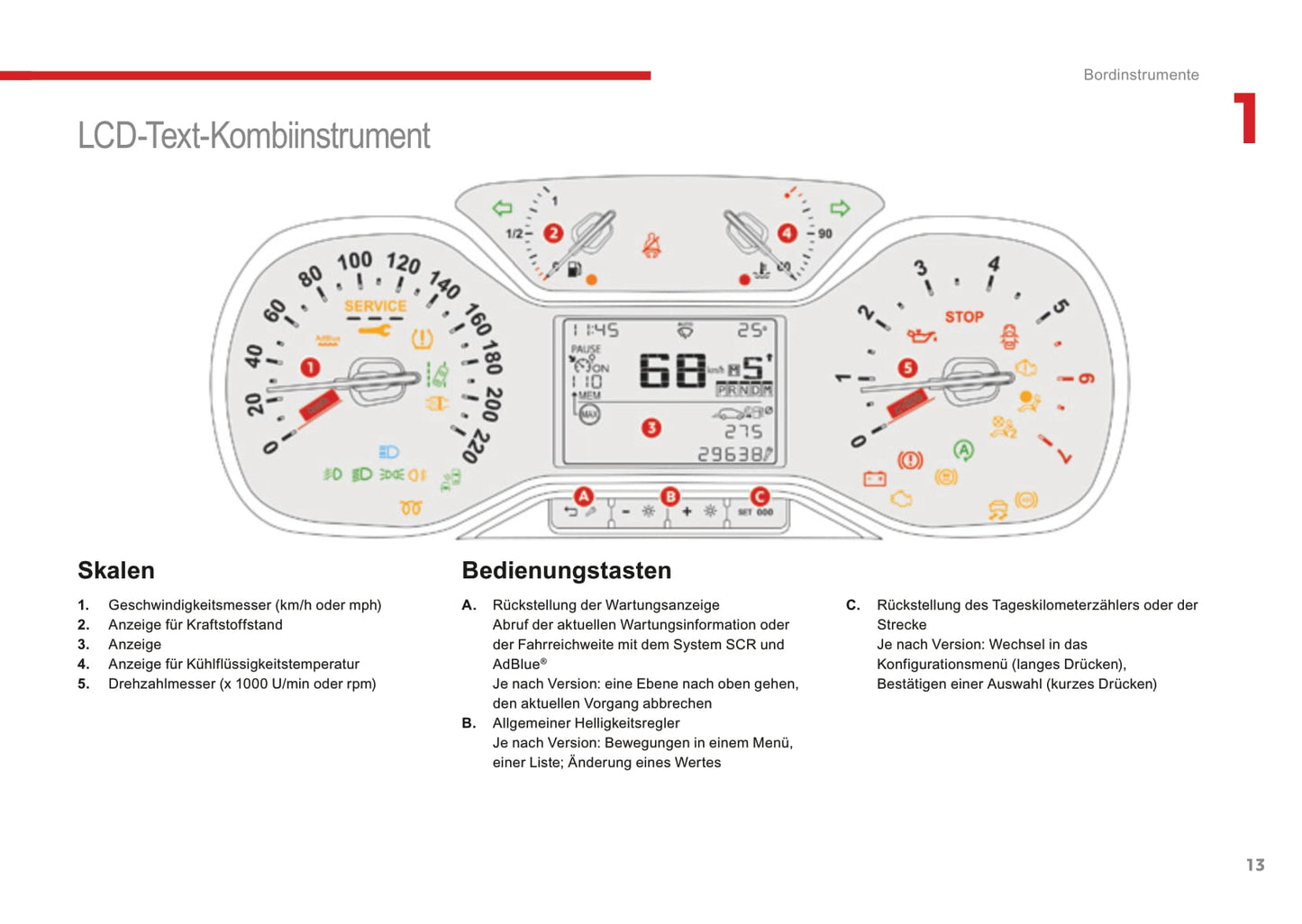 2016-2017 Citroën C3 Bedienungsanleitung | Deutsch