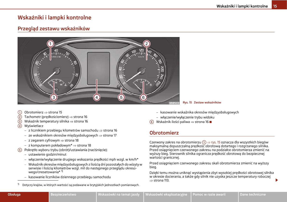 2010-2011 Skoda Octavia/Octavia Tour II Owner's Manual | Polish