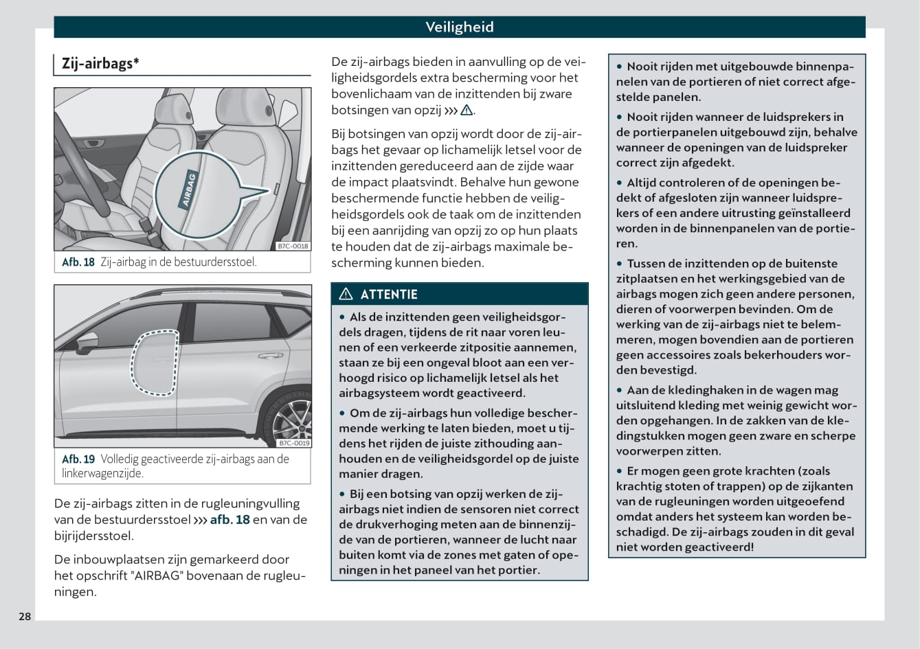 2019-2020 Cupra Ateca Bedienungsanleitung | Niederländisch