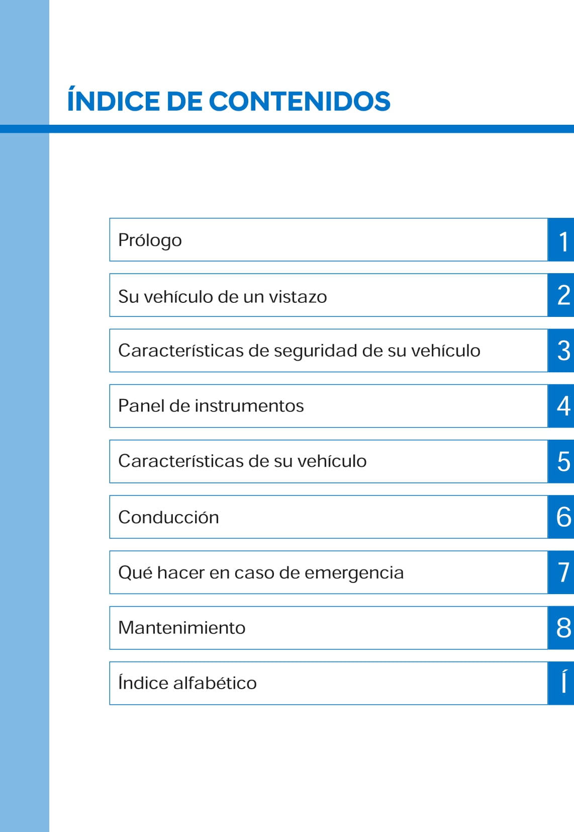 2019-2020 Hyundai i10 Bedienungsanleitung | Spanisch