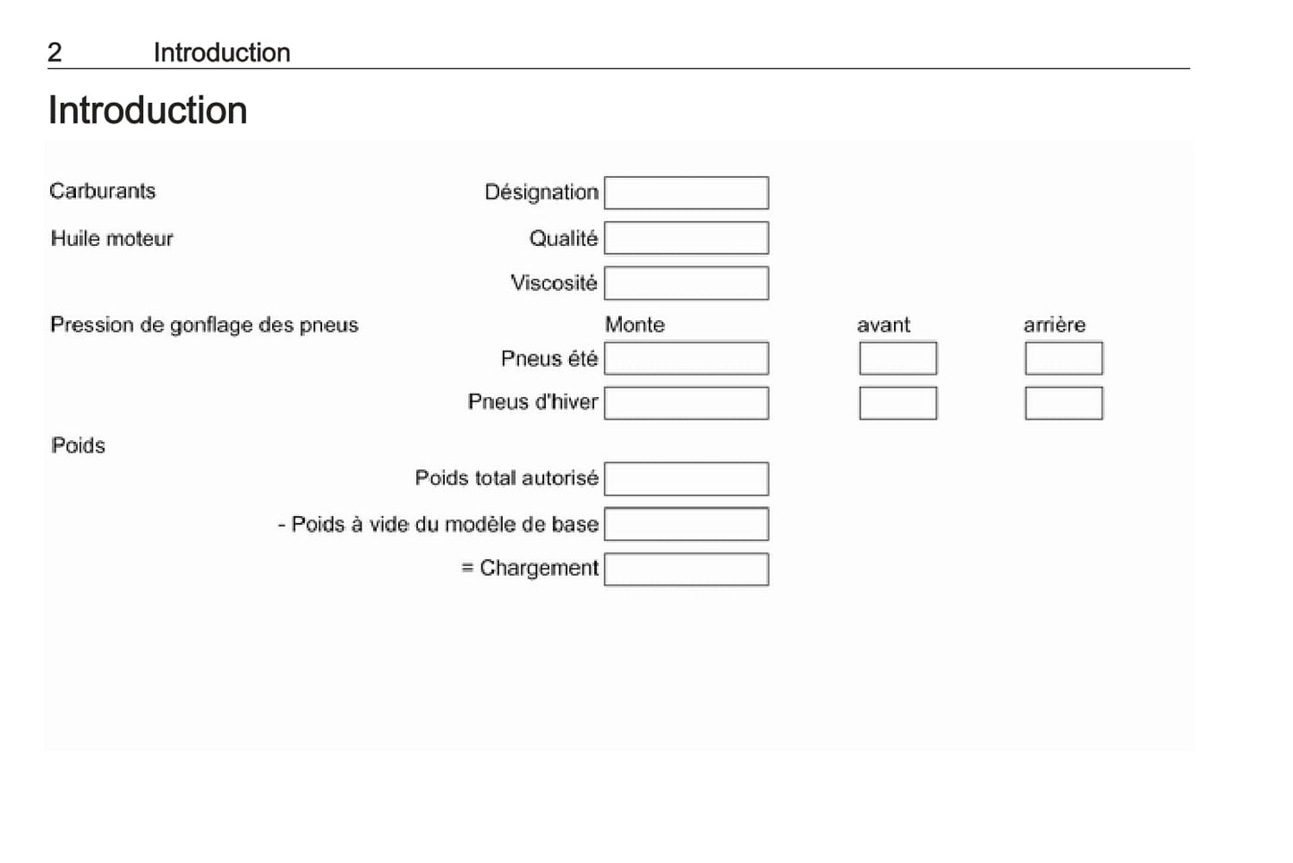 2018-2019 Opel Adam Owner's Manual | French