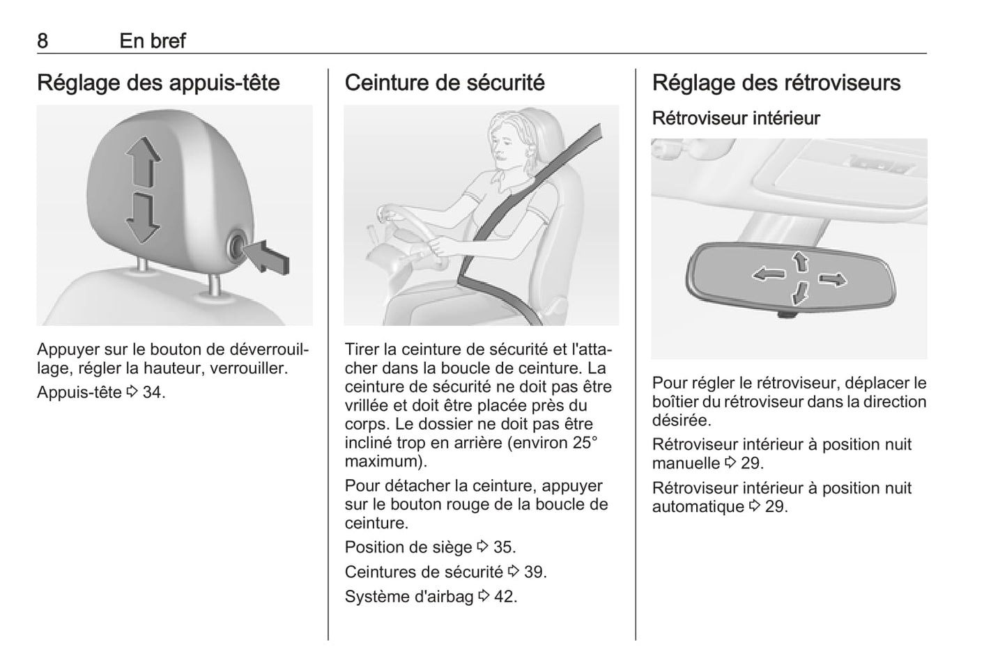 2018-2019 Opel Adam Owner's Manual | French