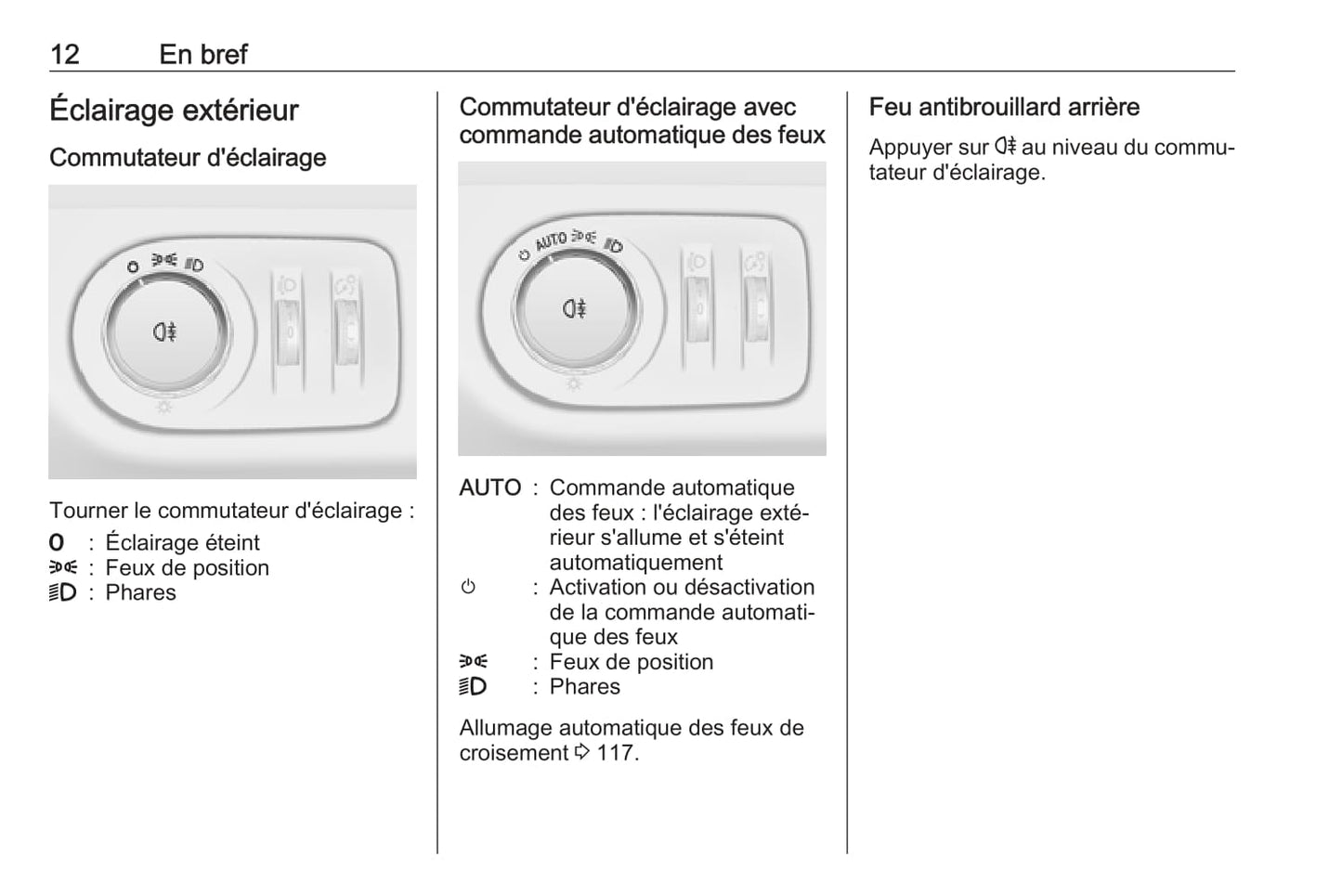 2018-2019 Opel Adam Owner's Manual | French
