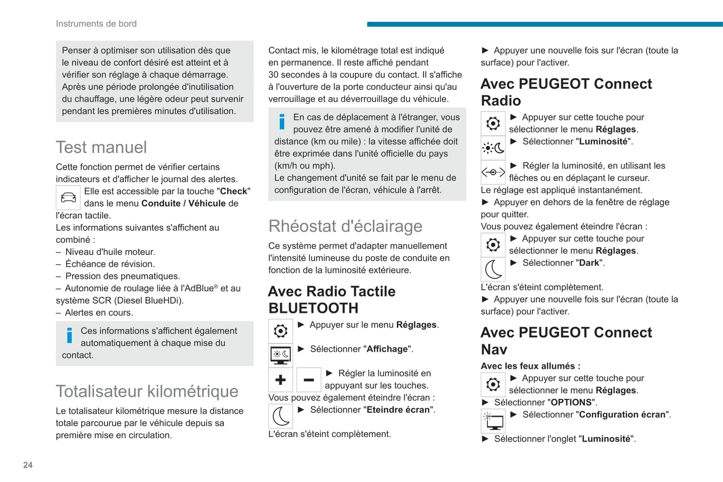2020-2022 Peugeot 208/e-208 Owner's Manual | French