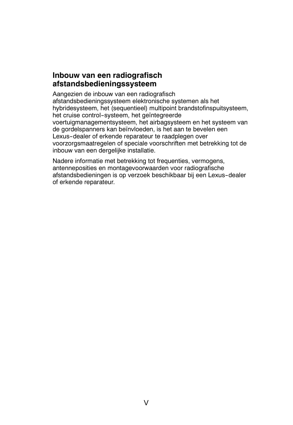 2008-2009 Lexus RX 400h Bedienungsanleitung | Niederländisch