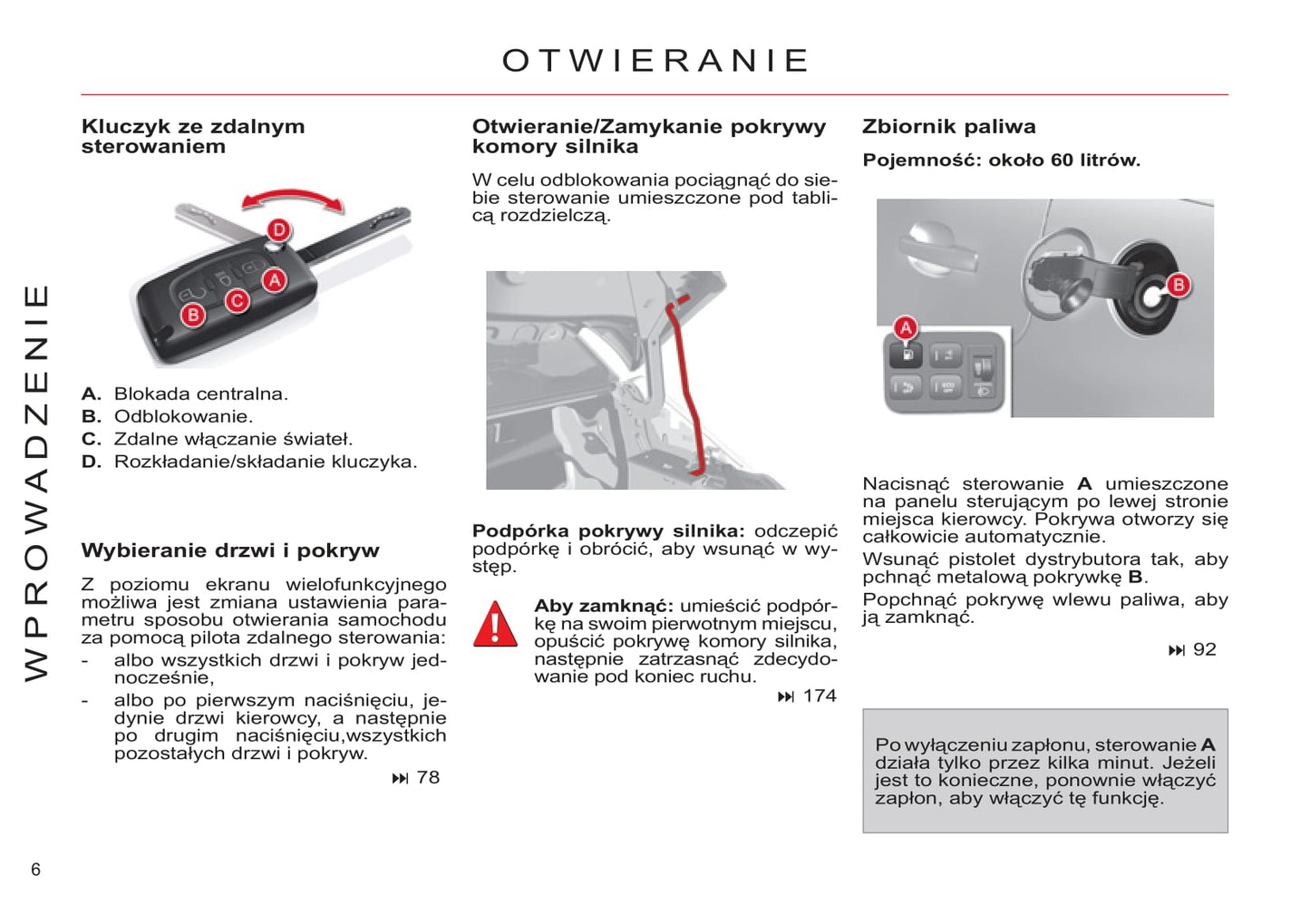 2011-2013 Citroën C4 Picasso/Grand C4 Picasso Bedienungsanleitung | Polnisch