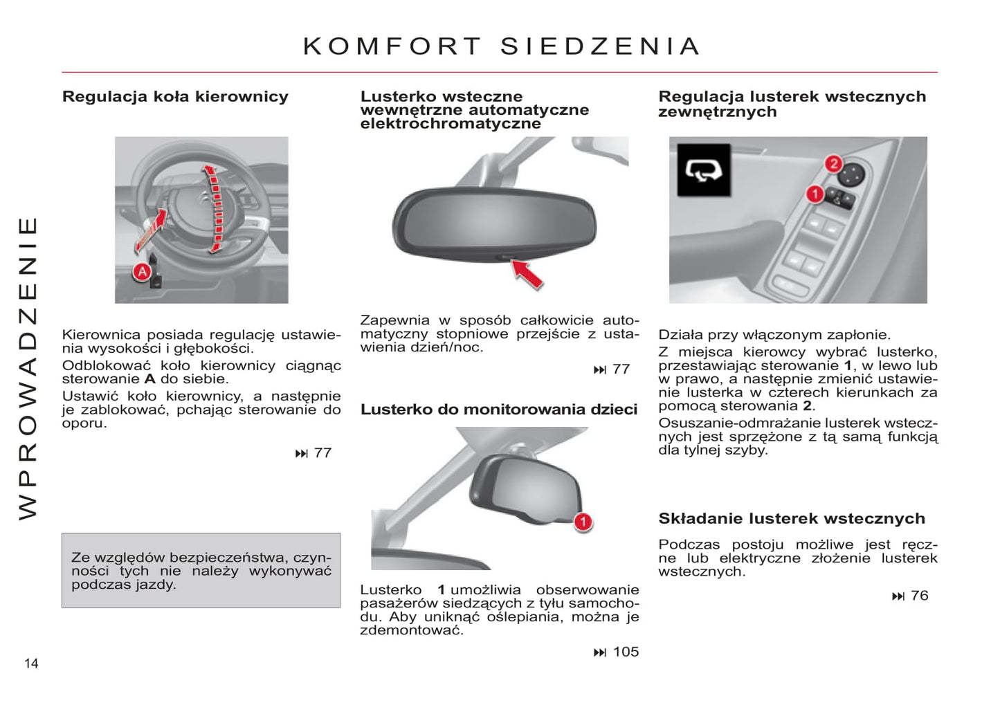 2011-2013 Citroën C4 Picasso/Grand C4 Picasso Bedienungsanleitung | Polnisch