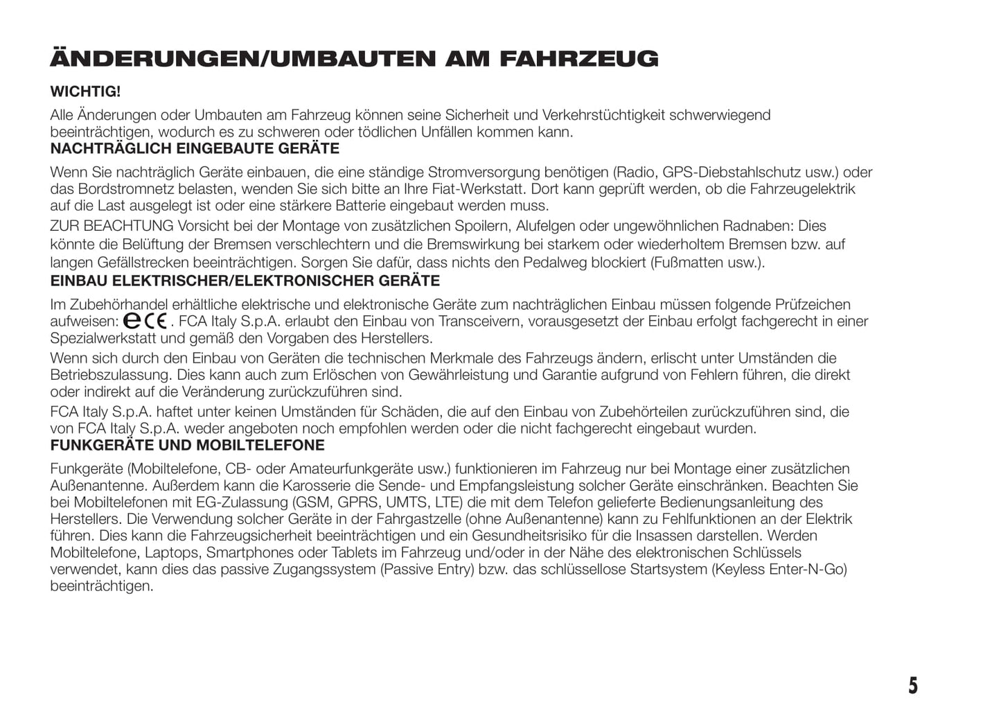 2016-2017 Fiat Fullback Bedienungsanleitung | Deutsch