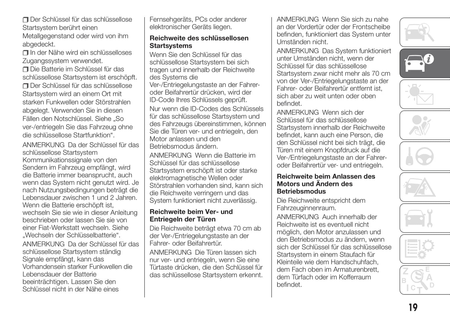 2016-2017 Fiat Fullback Bedienungsanleitung | Deutsch