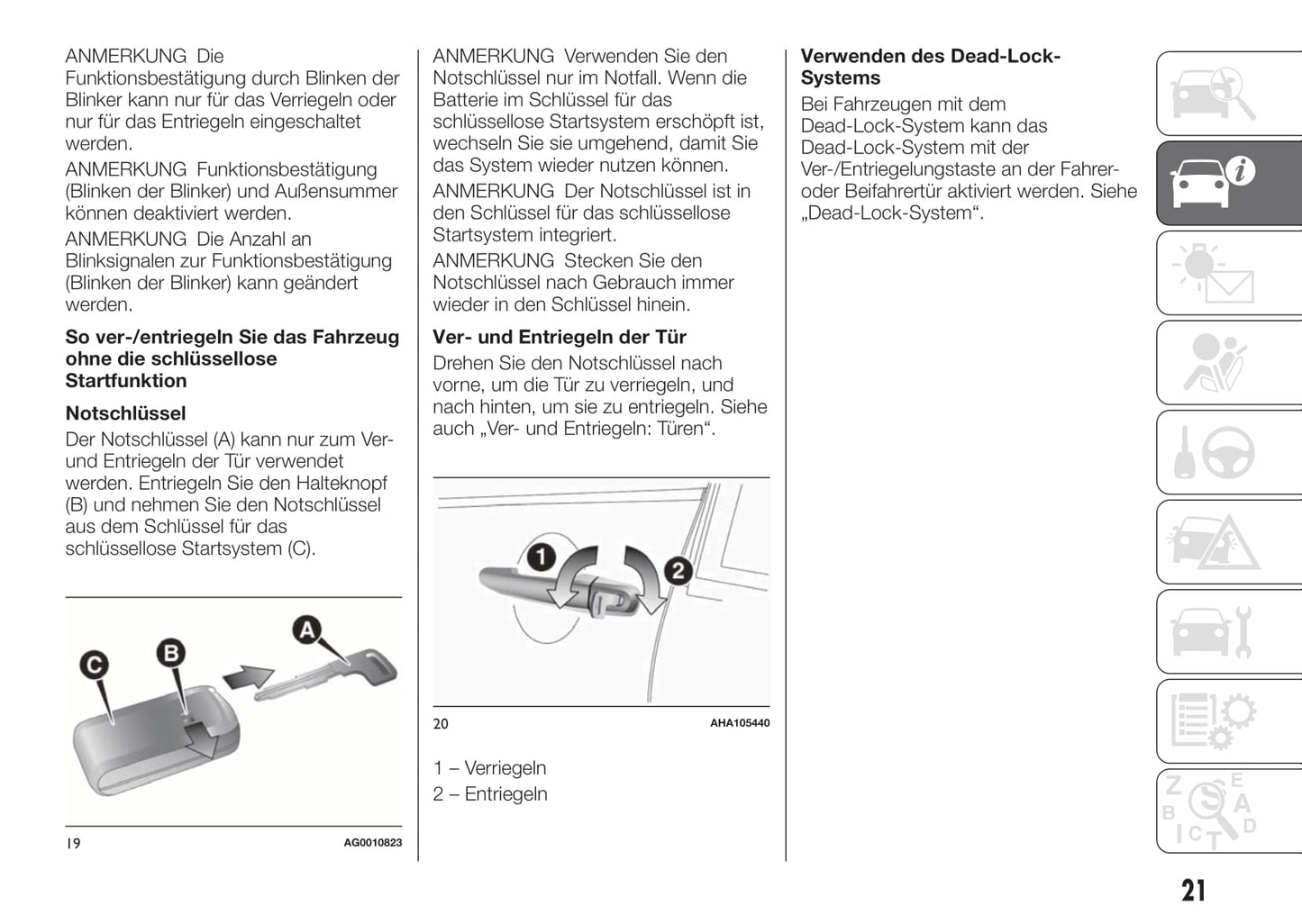 2016-2017 Fiat Fullback Bedienungsanleitung | Deutsch