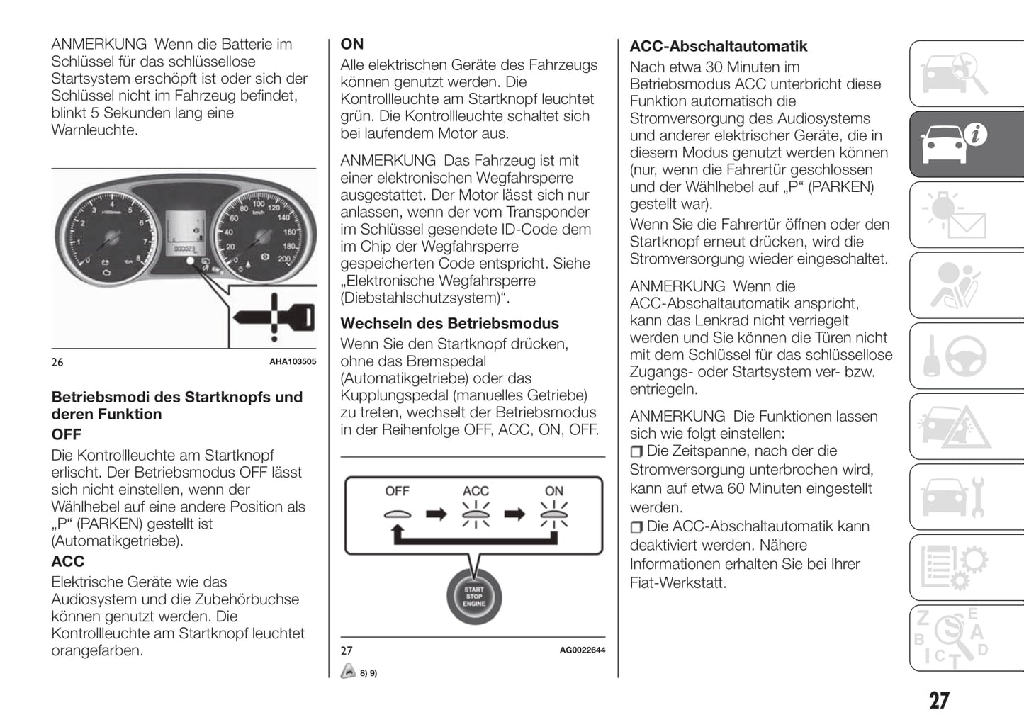 2016-2017 Fiat Fullback Bedienungsanleitung | Deutsch