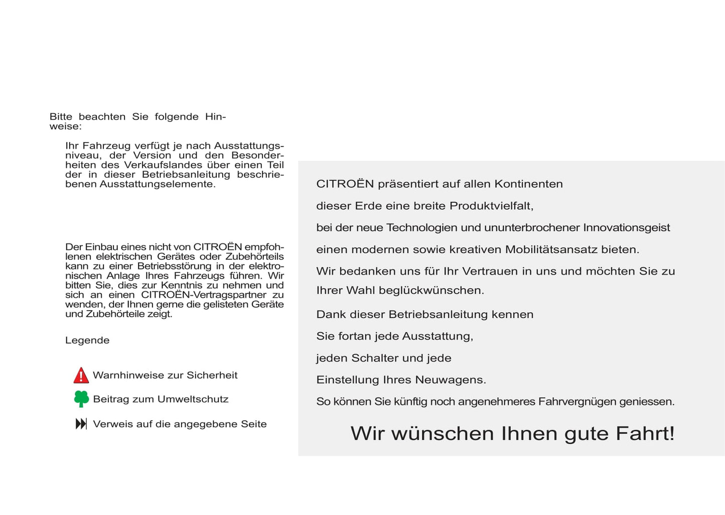 2011-2013 Citroën C4 Picasso/Grand C4 Picasso Bedienungsanleitung | Deutsch