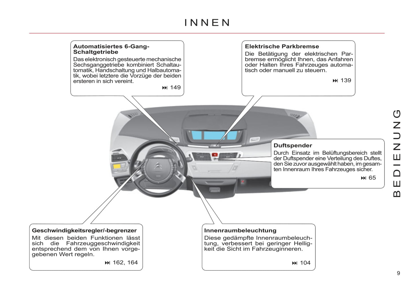 2011-2013 Citroën C4 Picasso/Grand C4 Picasso Bedienungsanleitung | Deutsch