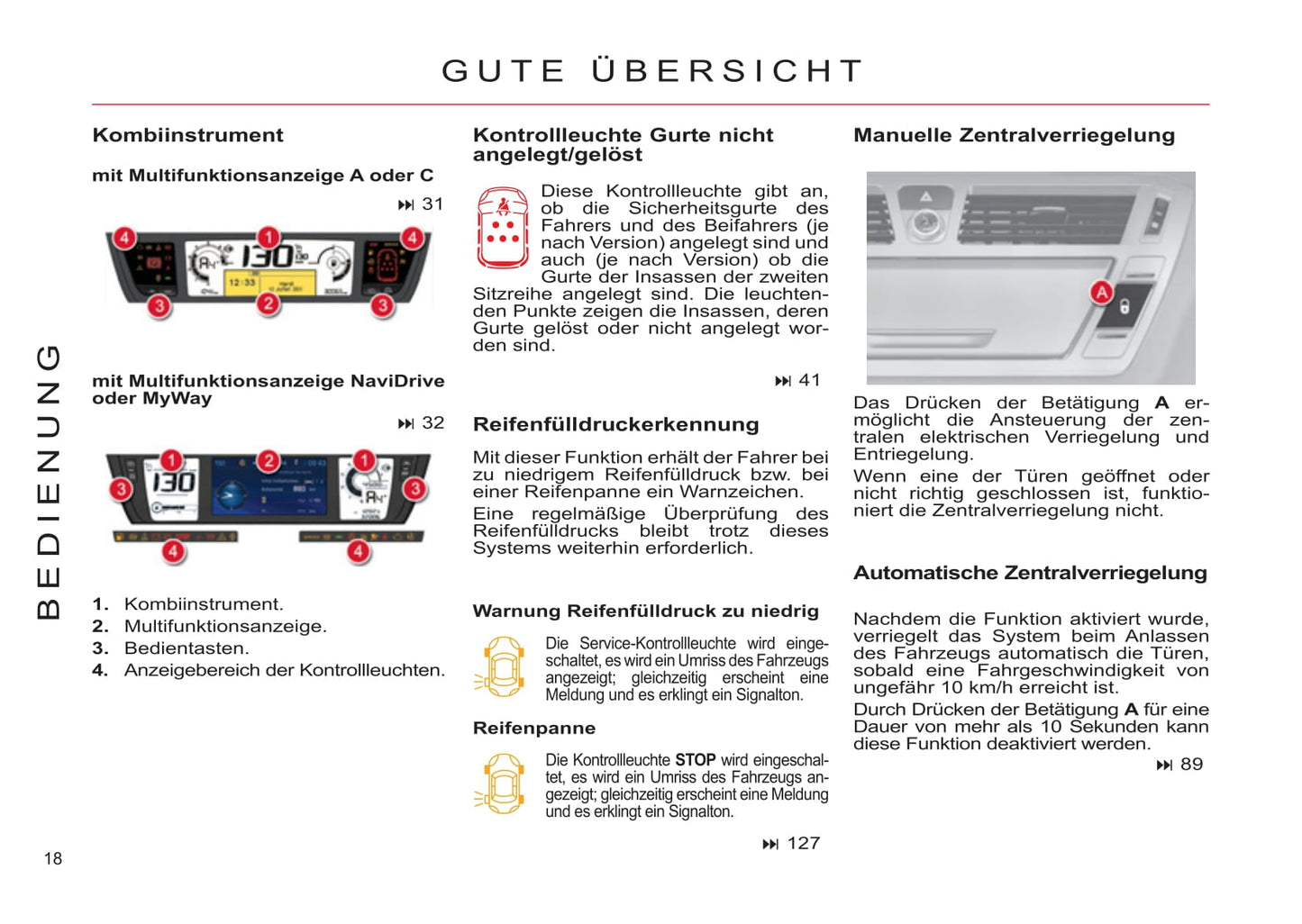 2011-2013 Citroën C4 Picasso/Grand C4 Picasso Bedienungsanleitung | Deutsch