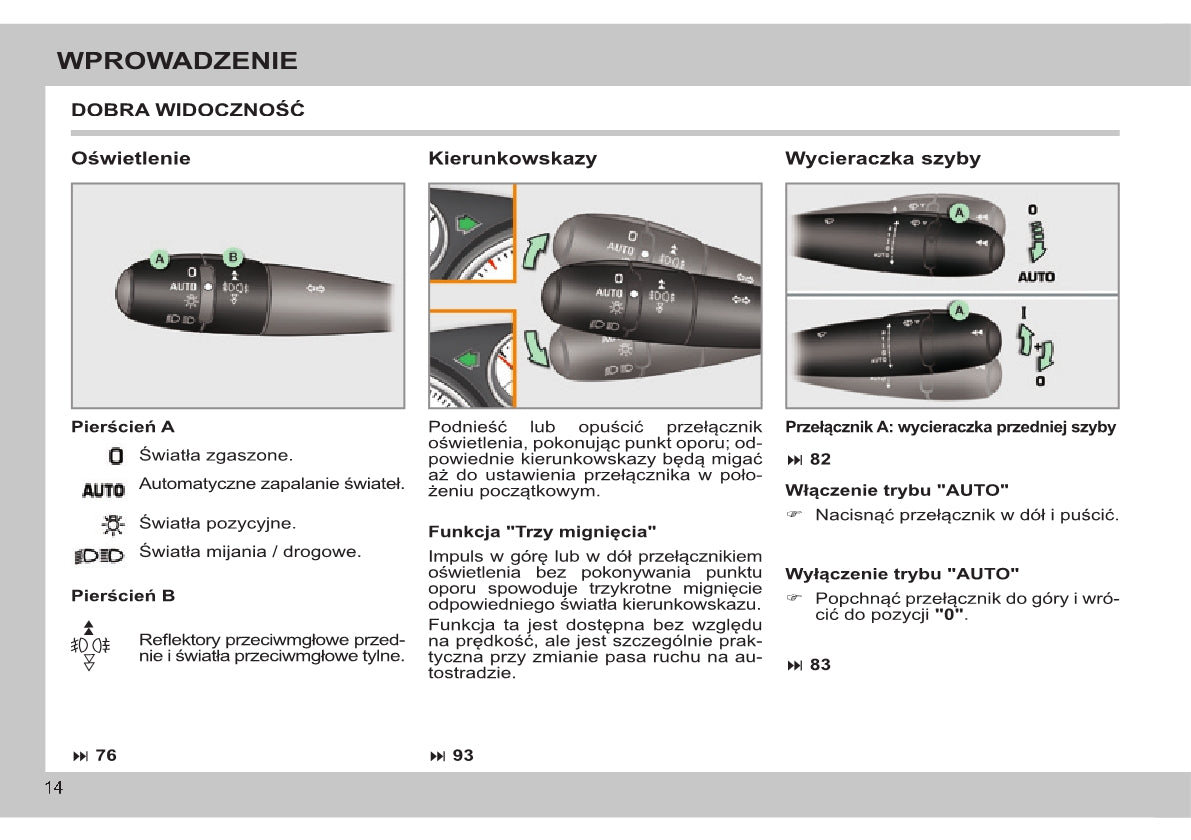2013-2014 Peugeot 308 CC Bedienungsanleitung | Polnisch