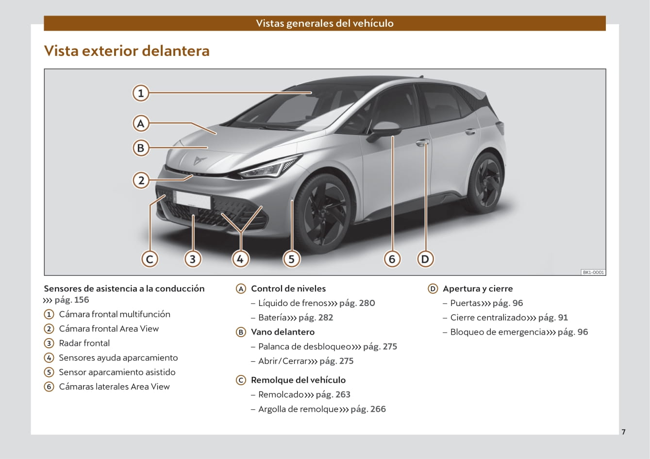 2022 Cupra Born Bedienungsanleitung | Spanisch