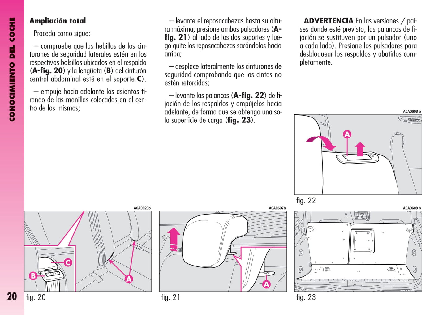 2007-2011 Alfa Romeo GT Owner's Manual | Spanish
