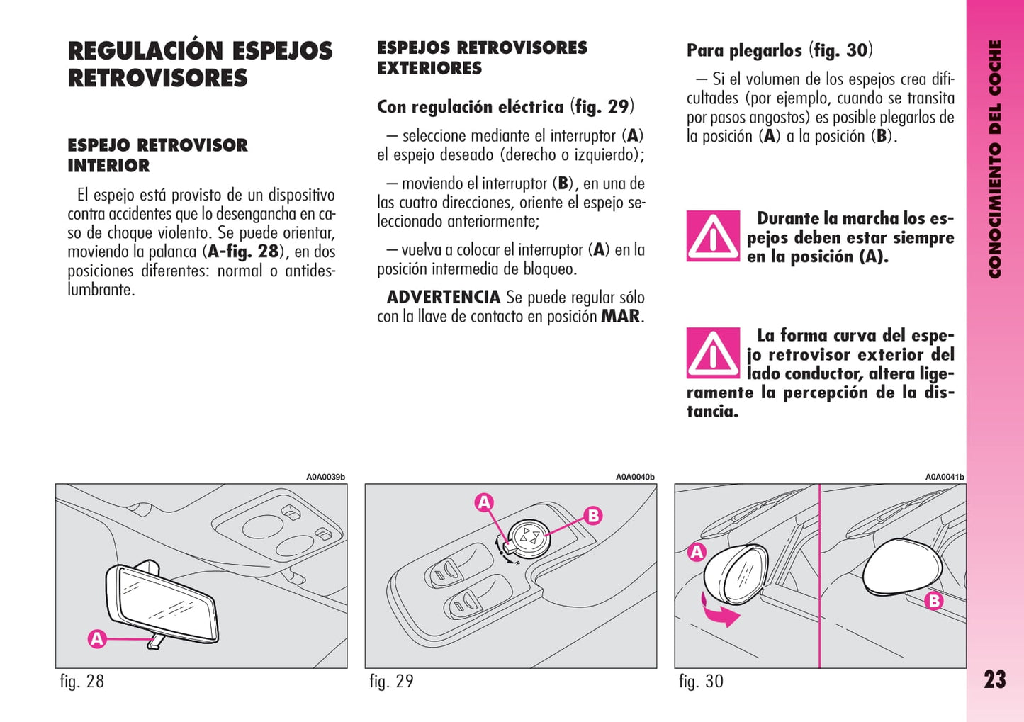 2007-2011 Alfa Romeo GT Owner's Manual | Spanish