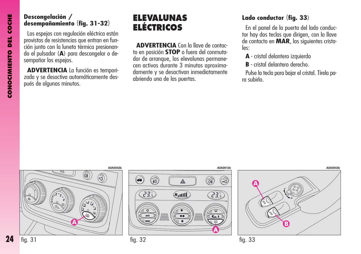2007-2011 Alfa Romeo GT Owner's Manual | Spanish