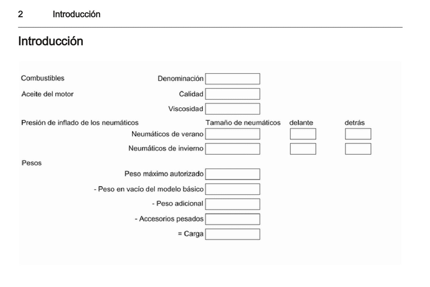 2013-2014 Opel Vivaro Bedienungsanleitung | Spanisch