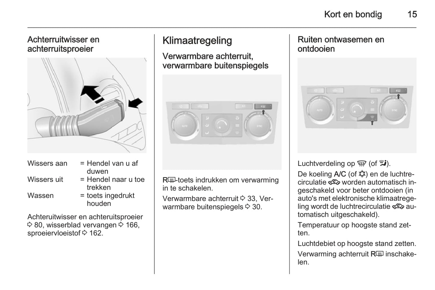 2015-2016 Opel Antara Bedienungsanleitung | Niederländisch
