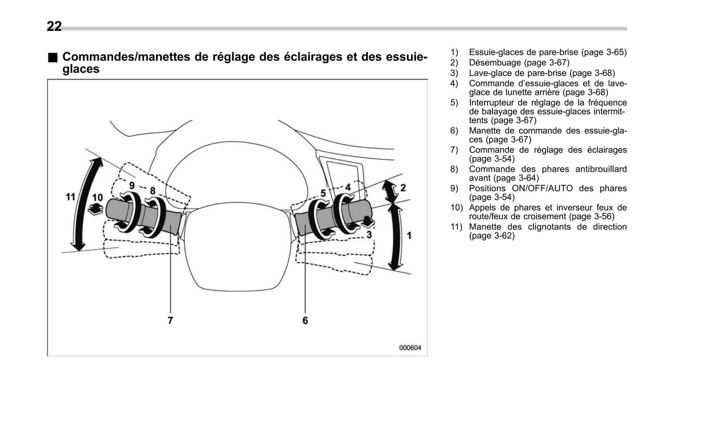 2017-2019 Subaru Legacy/Outback Bedienungsanleitung | Französisch