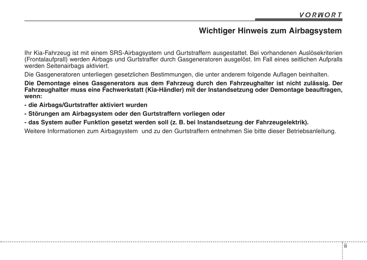 2016-2017 Kia Rio Bedienungsanleitung | Deutsch