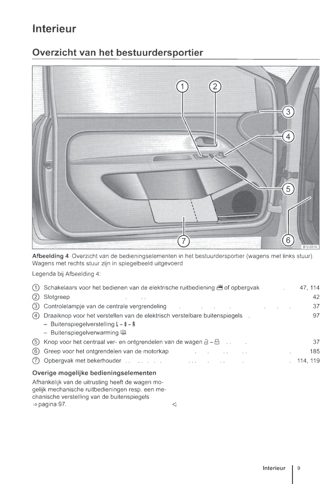 2012-2016 Volkswagen Up Bedienungsanleitung | Niederländisch