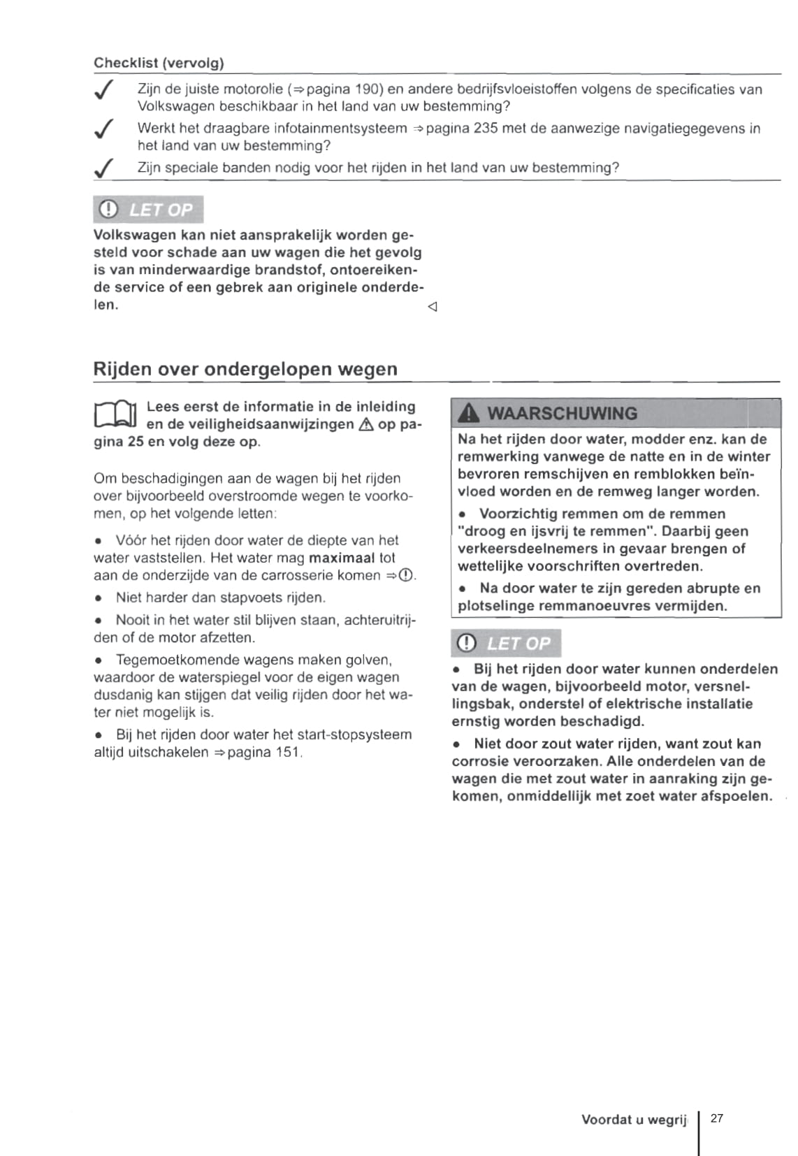 2012-2016 Volkswagen Up Bedienungsanleitung | Niederländisch