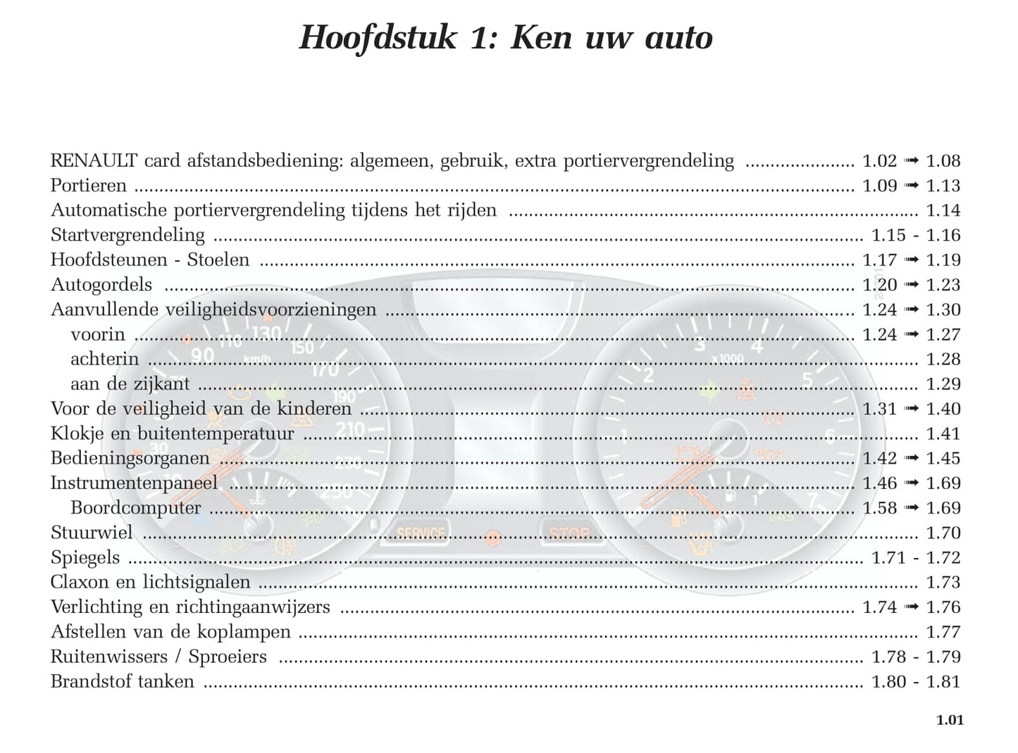 2005-2006 Renault Mégane Grandtour Bedienungsanleitung | Niederländisch
