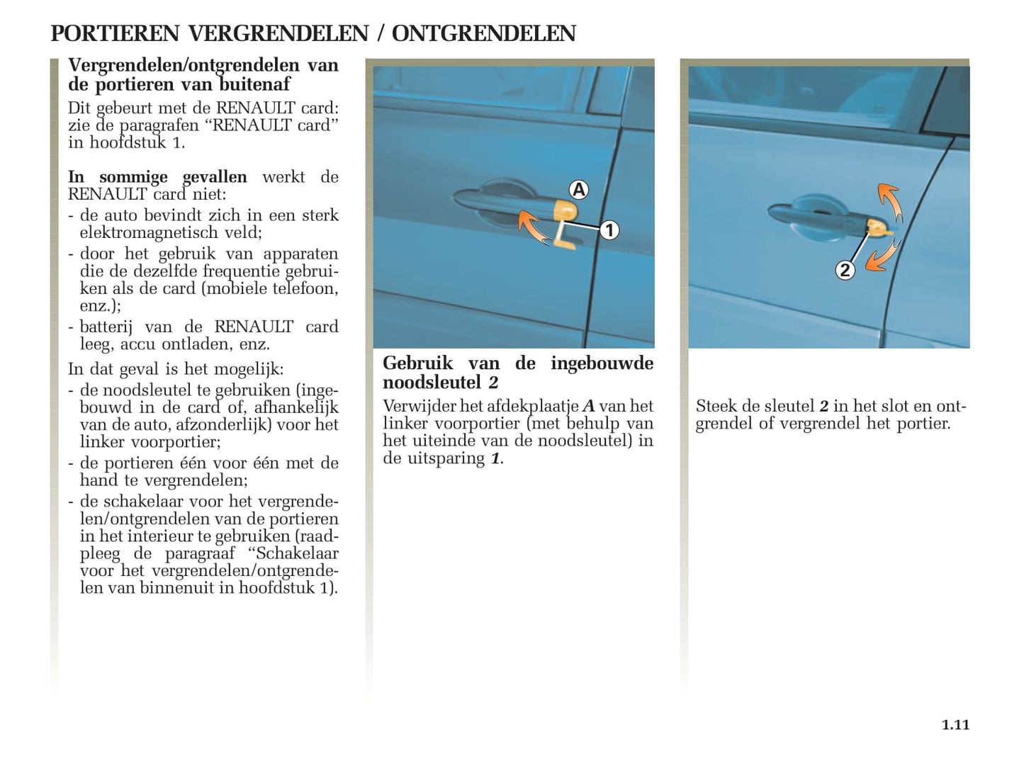 2005-2006 Renault Mégane Grandtour Bedienungsanleitung | Niederländisch