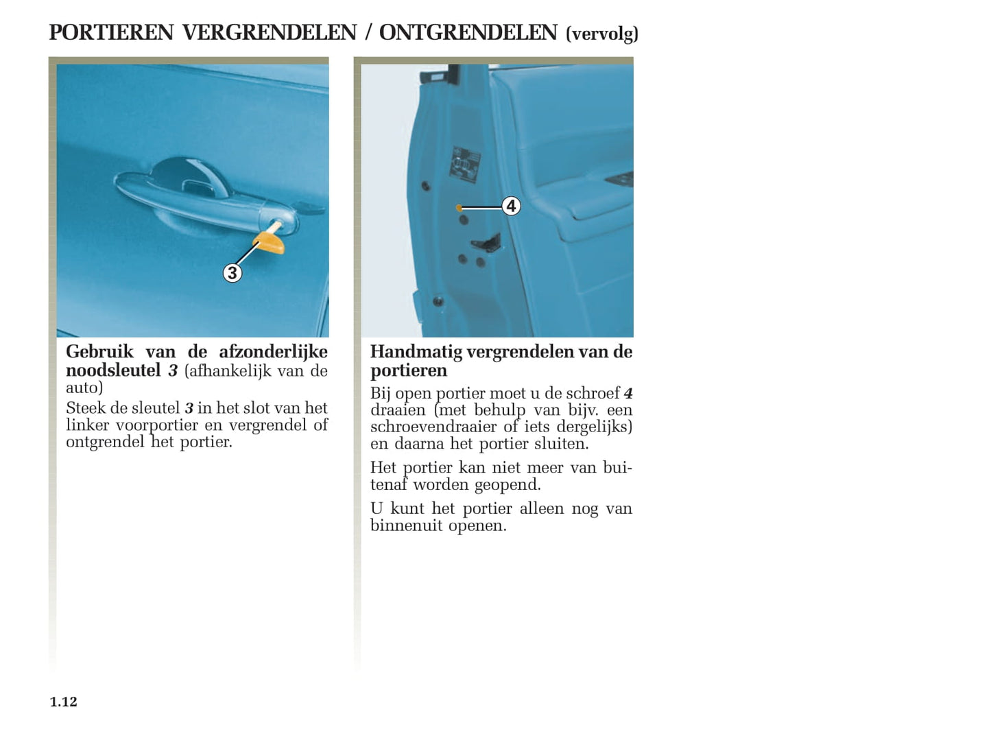 2005-2006 Renault Mégane Grandtour Bedienungsanleitung | Niederländisch
